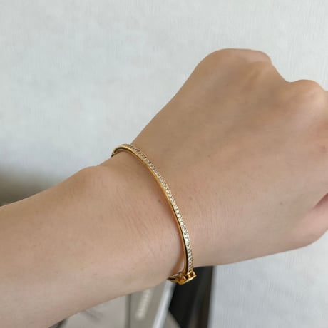 bijou line bangle