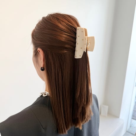 dot pearl square clip