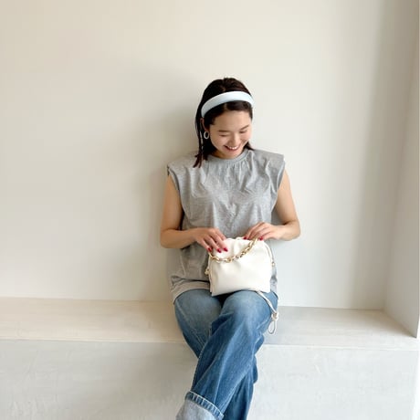 satin volume head band【太】