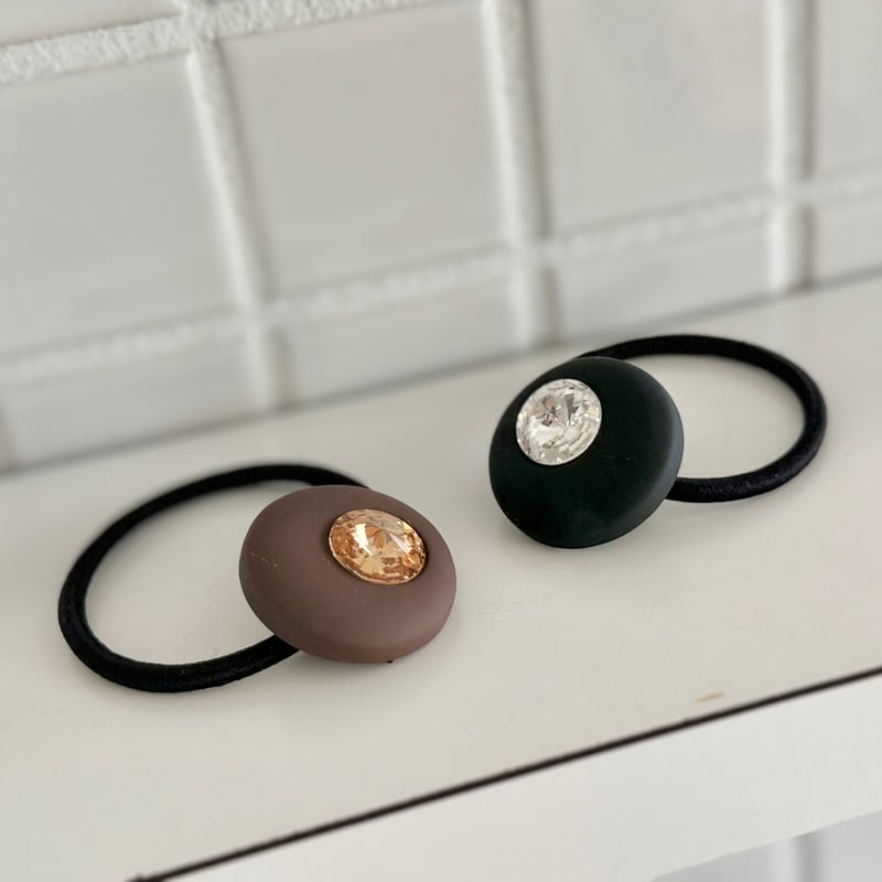 DECOLLTE ACCESSORY バッグ　黒S ヘアゴムとカチューシャ付き CATEGORY バッグ | decollte_accessory