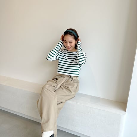 satin volume head band【太】