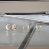 petit pearl ball pierce