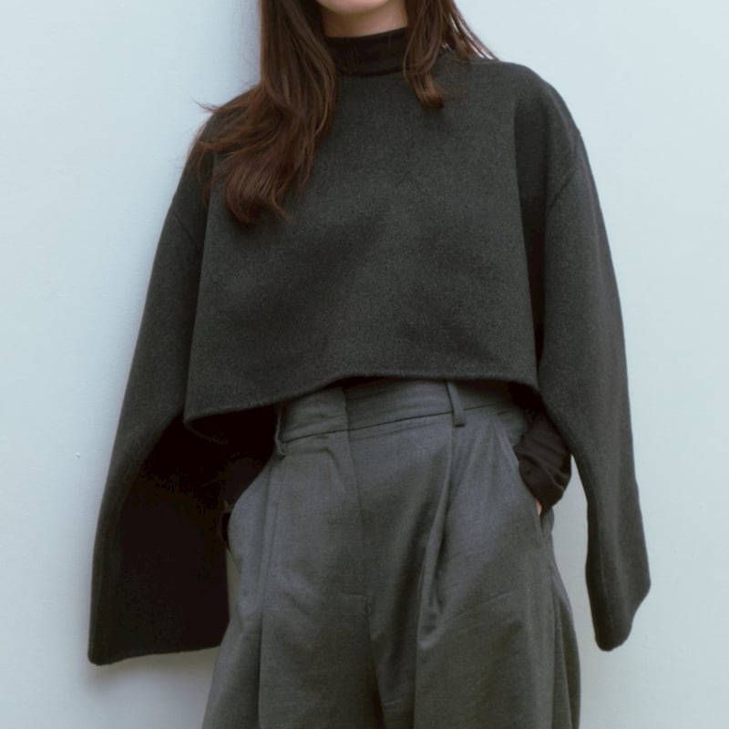 decollte_accessory デコルテアクセサリー　ポンチョ wool river poncho | decollte_accessory