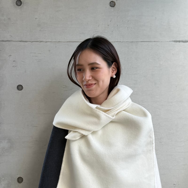 wool river stole | decollte_accessory