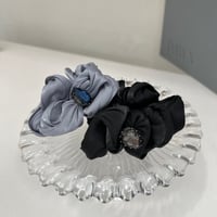drop bijou satin chouchou