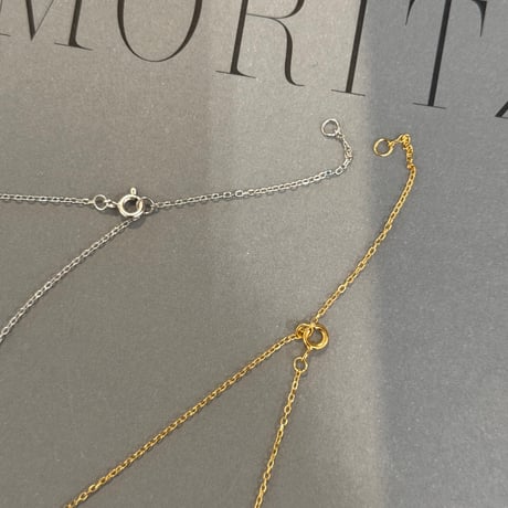 oval bijou necklace