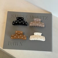 dot pearl square clip