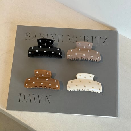 dot pearl square clip