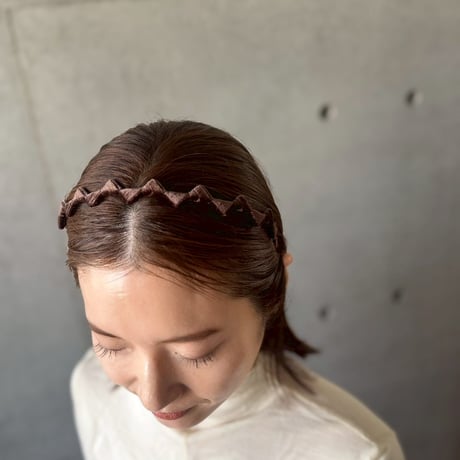 velour ripple head band series