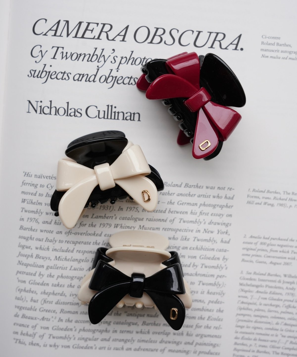 ribbon clip | decollte_accessory