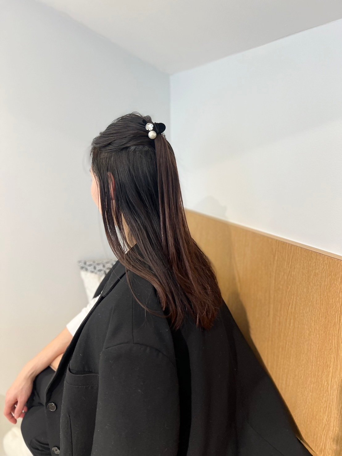 pearl bijou mini clip | decollte_accessory