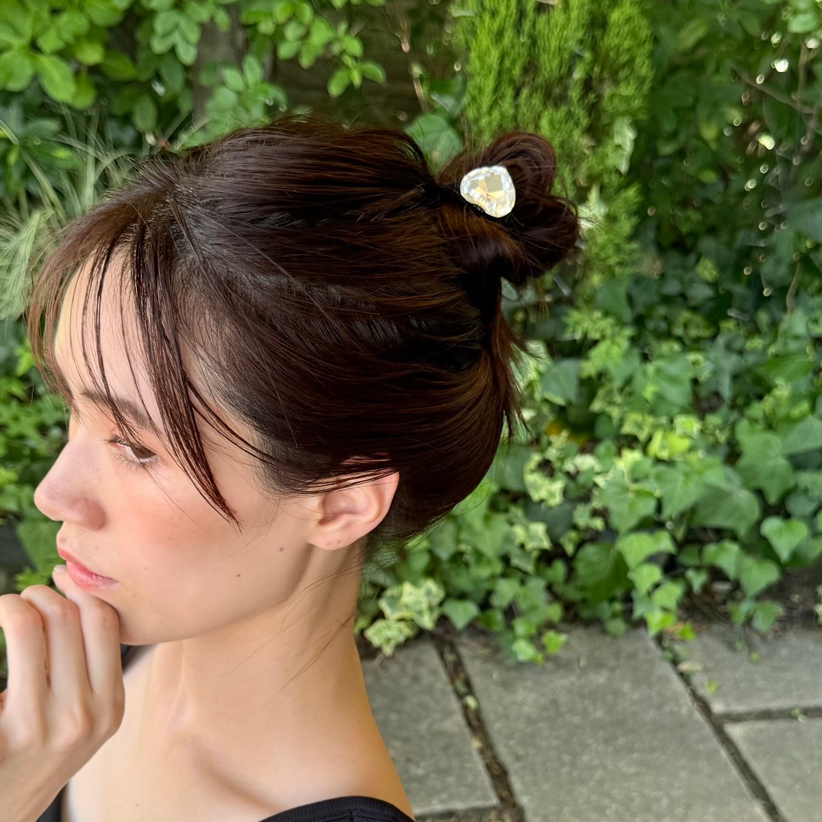 bijou motif hair tie | DECOLLTE ACCESSORY
