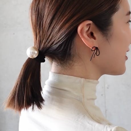 pearl point hair tie