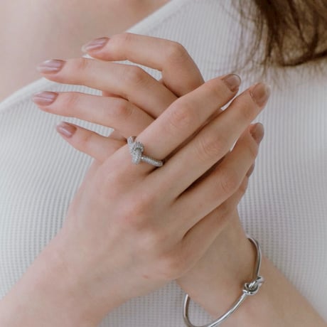 knot bijou ring