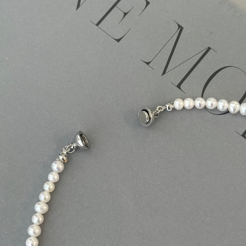 anuke Mini Pearl Necklace パールネックレス ànuke online store 