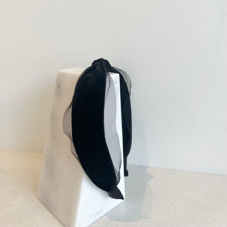 velvet dual head band