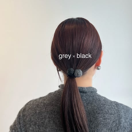 Swarovski ball hair tie