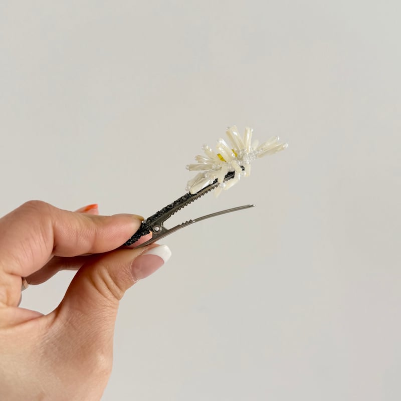 flower beads hair clip | DECOLLTE ACCESSORY