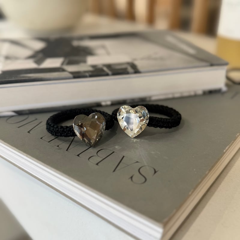 bijou motif hair tie | decollte_accessory