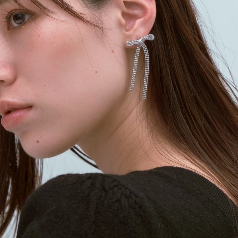 edge ribbon pierce | DECOLLTE ACCESSORY