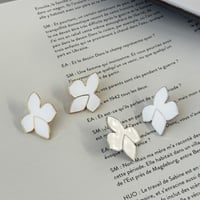 white flower pierce