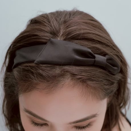 ribbon satin mood head band