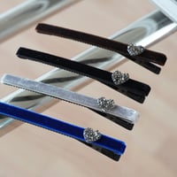 velvet line hair clip