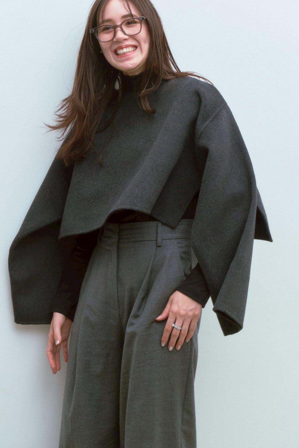 wool river poncho | decollte_accessory