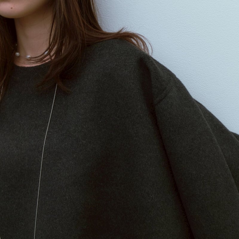 wool river poncho | decollte_accessory