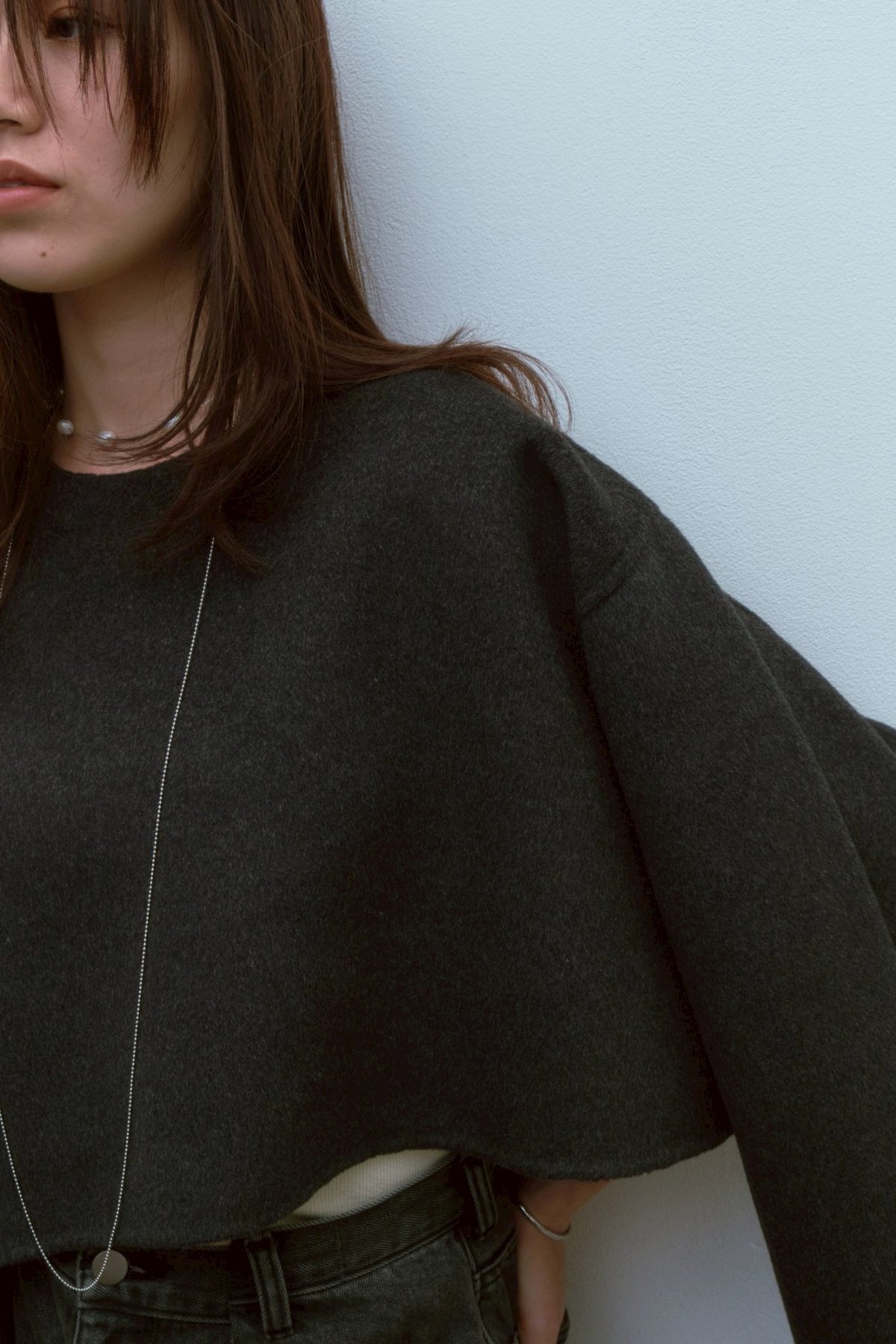 wool river poncho | decollte_accessory