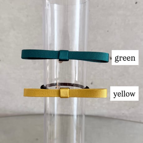 loop ribbon hair tie