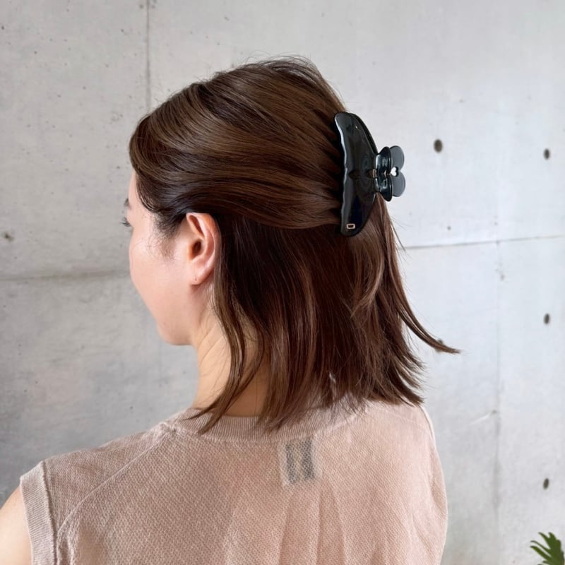 ヘアアクセサリー POTETE limited heart clip coffee ヘアアクセサリー POTETE limited heart clip coffee ヘア