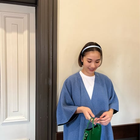 simple satin head band【細】