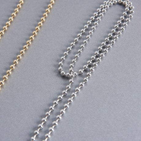 ball long necklace