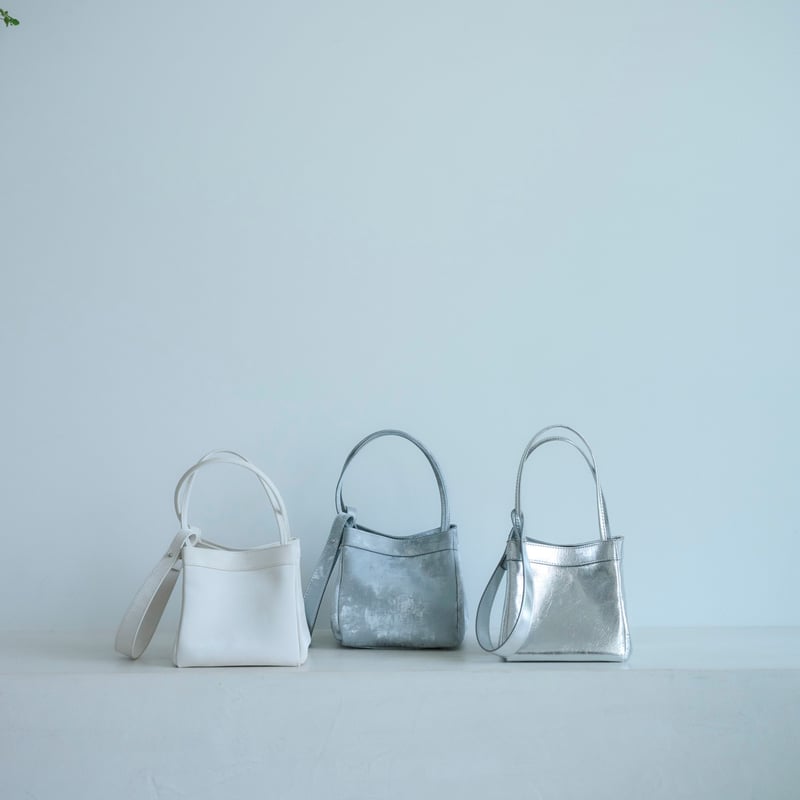 decollte accessory デコルテアクセサリー☆キャンバスバッグ白（box  