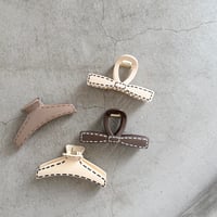 stitch line hair clip