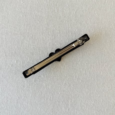 heart point velvet clip & barrette