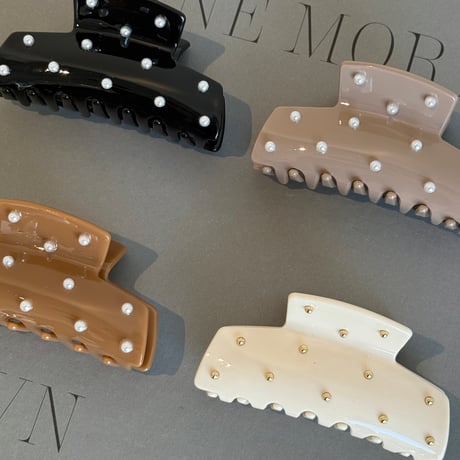 dot pearl square clip