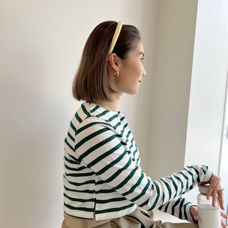 satin volume head band【細】