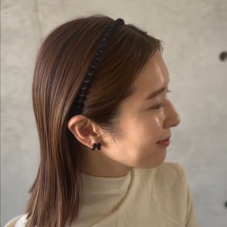 velour ripple head band series