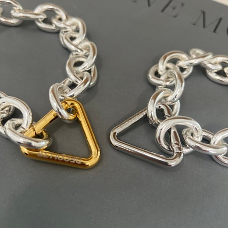 triangle point necklace