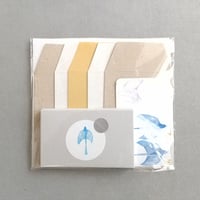 鳥のメッセージカードセット