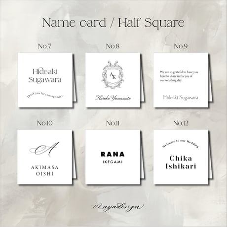 HALF square / COLOR
