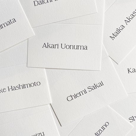 name card  /  standard