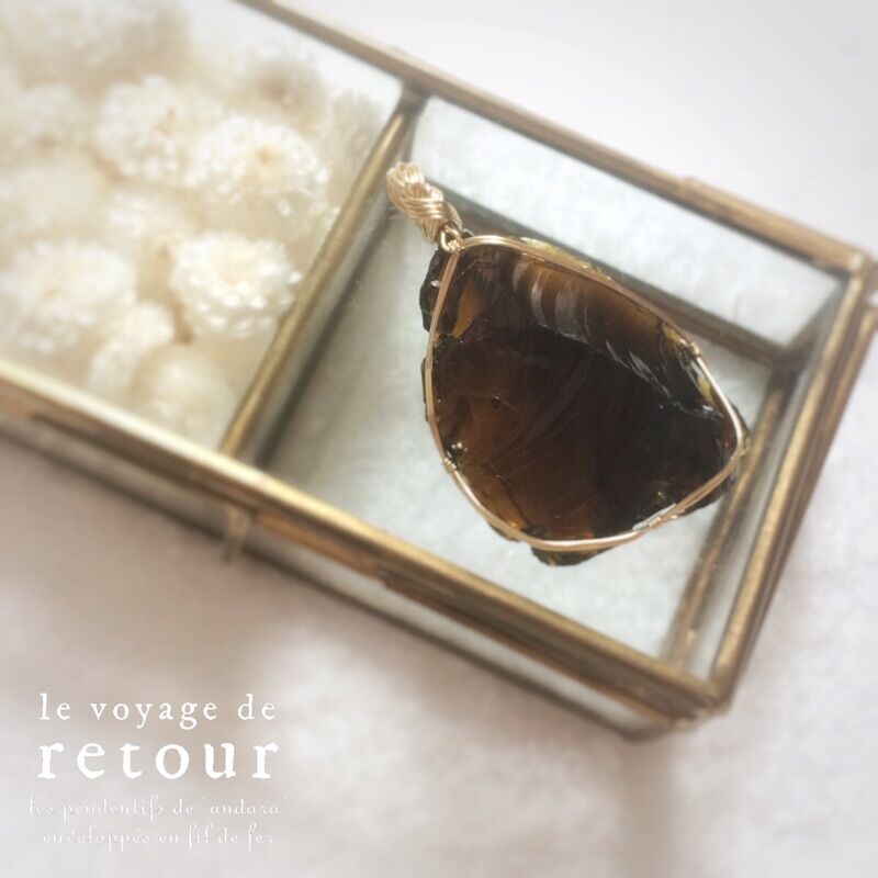 Elder - シエラ産 初代 ルートビアブラウンアンダラ | le voyage de re