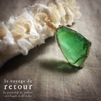 Healing, and then Manifestation - インドネシア産 エメラルドグリーンアンダラ