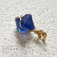 Harmonious Balancer B - FLUORITE octahedron ブルー(濃)