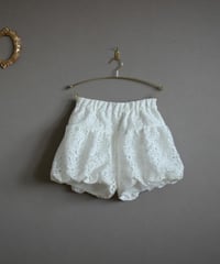 Flower lace balloon pants