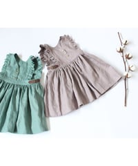 outlet/linen apron one-piece