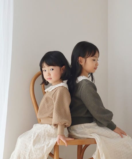 scallop soufflé knit